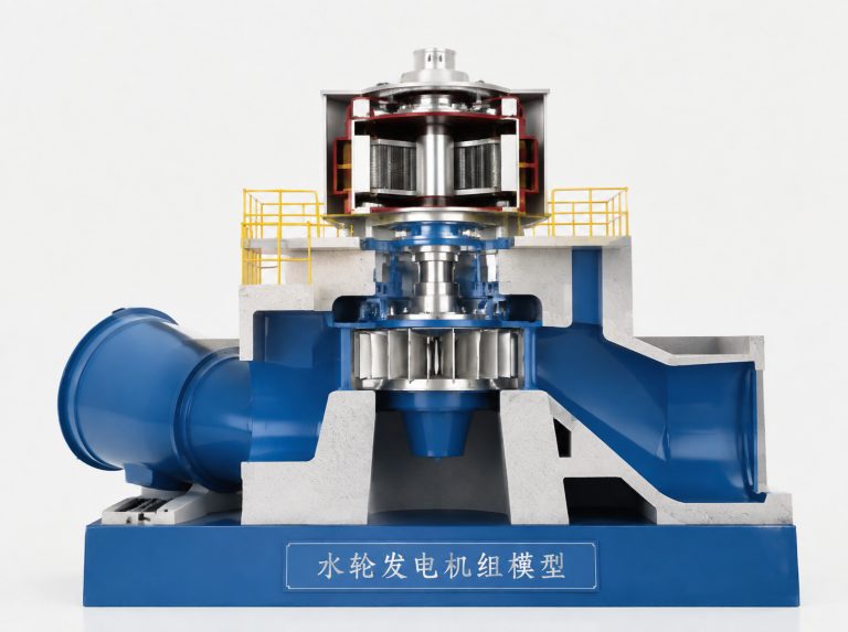遵义水轮发电机组剖视模型